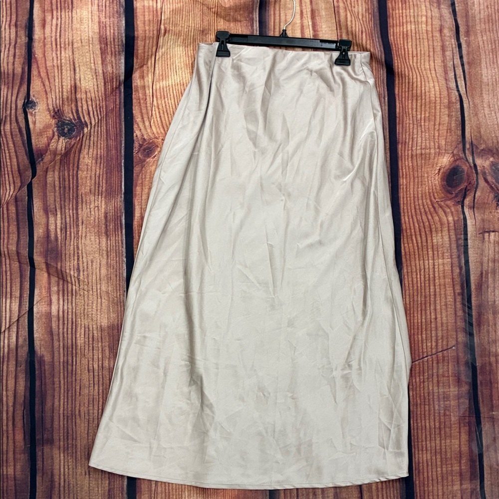 Chic Cream Maxi Skirt for Women